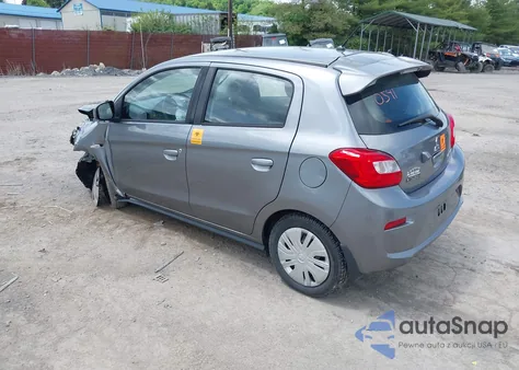 2019 Mitsubishi Mirage Es из США, поврежденный, VIN ML32A3HJ5KH000541